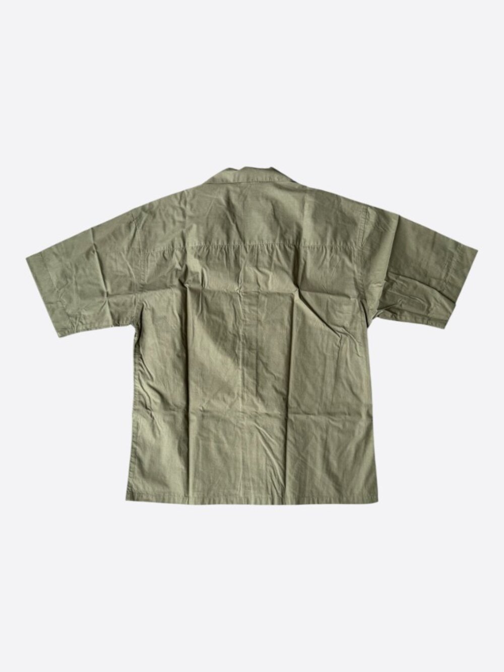 Marni Green Embroidered Logo Button Up Shirt - Picture 2 of 6